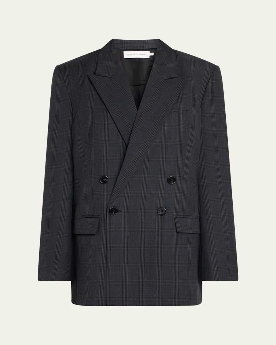 Daan Oversized Check Blaz